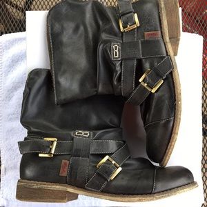 Rebels Footwear Grey Boots